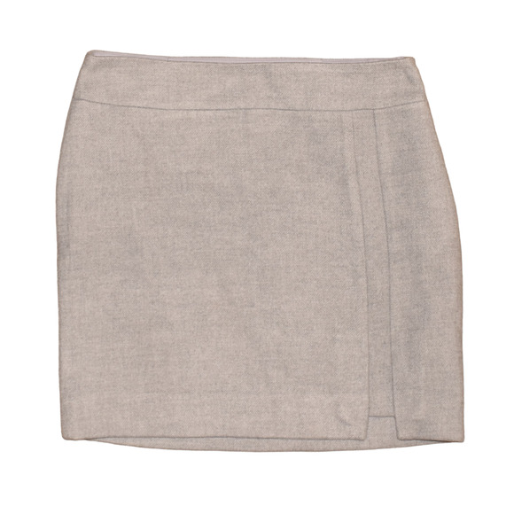 WHITE HOUSE BLACK MARKET‎ $98 Straight Boot Skirt in Gray Size 6 - Picture 1 of 3